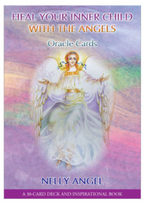 Angel Oracle Cards and inspirational book in English